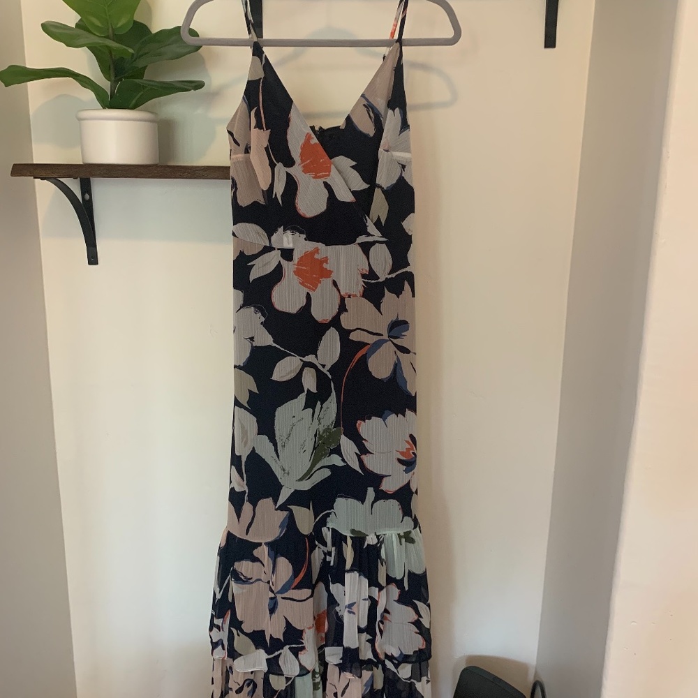 Banana Republic Flowy Floral Cocktail Dress